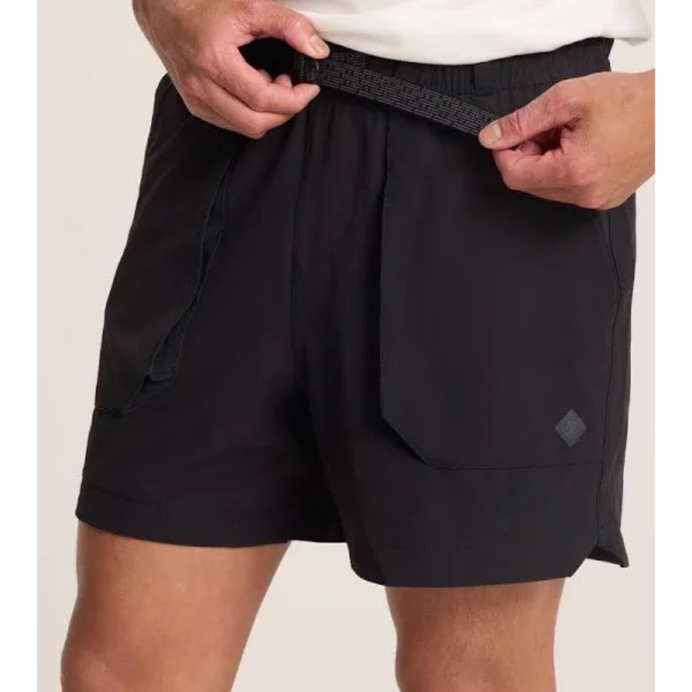 Roark Happy Camper Versatile Outdoor Shorts Off Grid Series Black Sz L Gorpcore